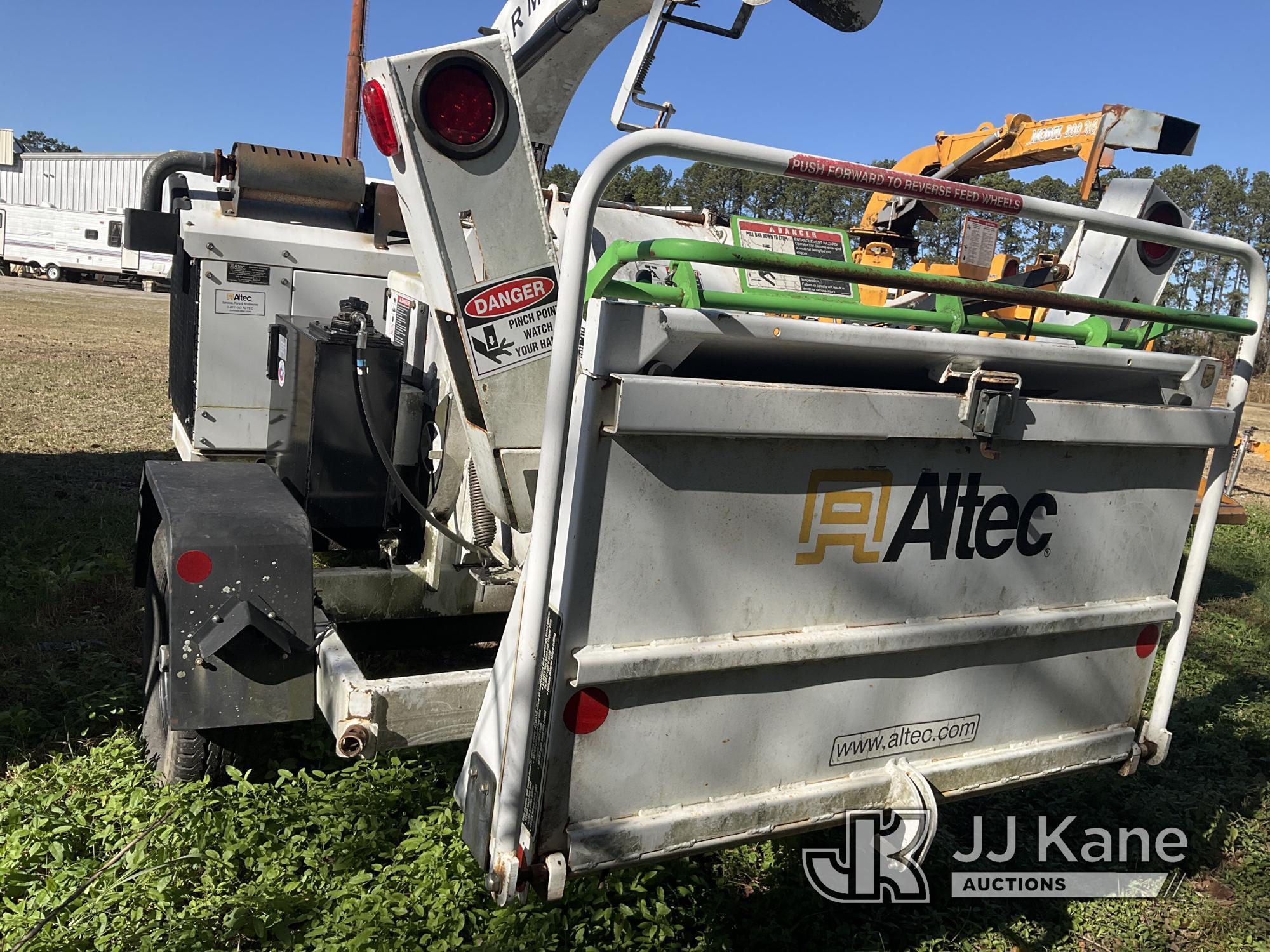 (Florence, SC) 2014 Altec Environmental Products DRM12 Chipper (12in Drum), trailer mtd No Title) (R