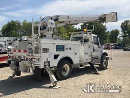 (Charlotte, NC) Altec DM47-BR, Digger Derrick rear mounted on 2012 Freightliner M2 106 4x4 Utility T