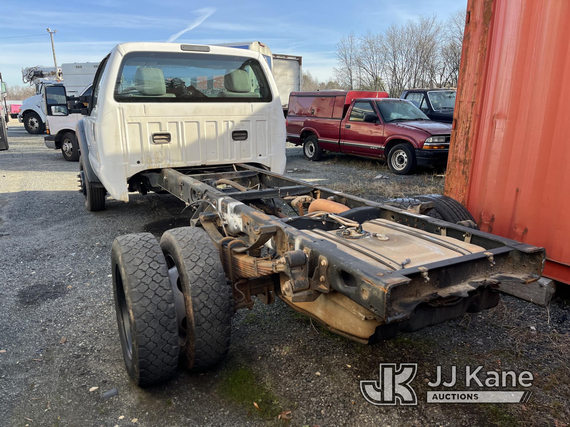 (Charlotte, NC) 2015 Ford F550 Cab & Chassis Not Running, Condition Unknown) (Seller States: Engine