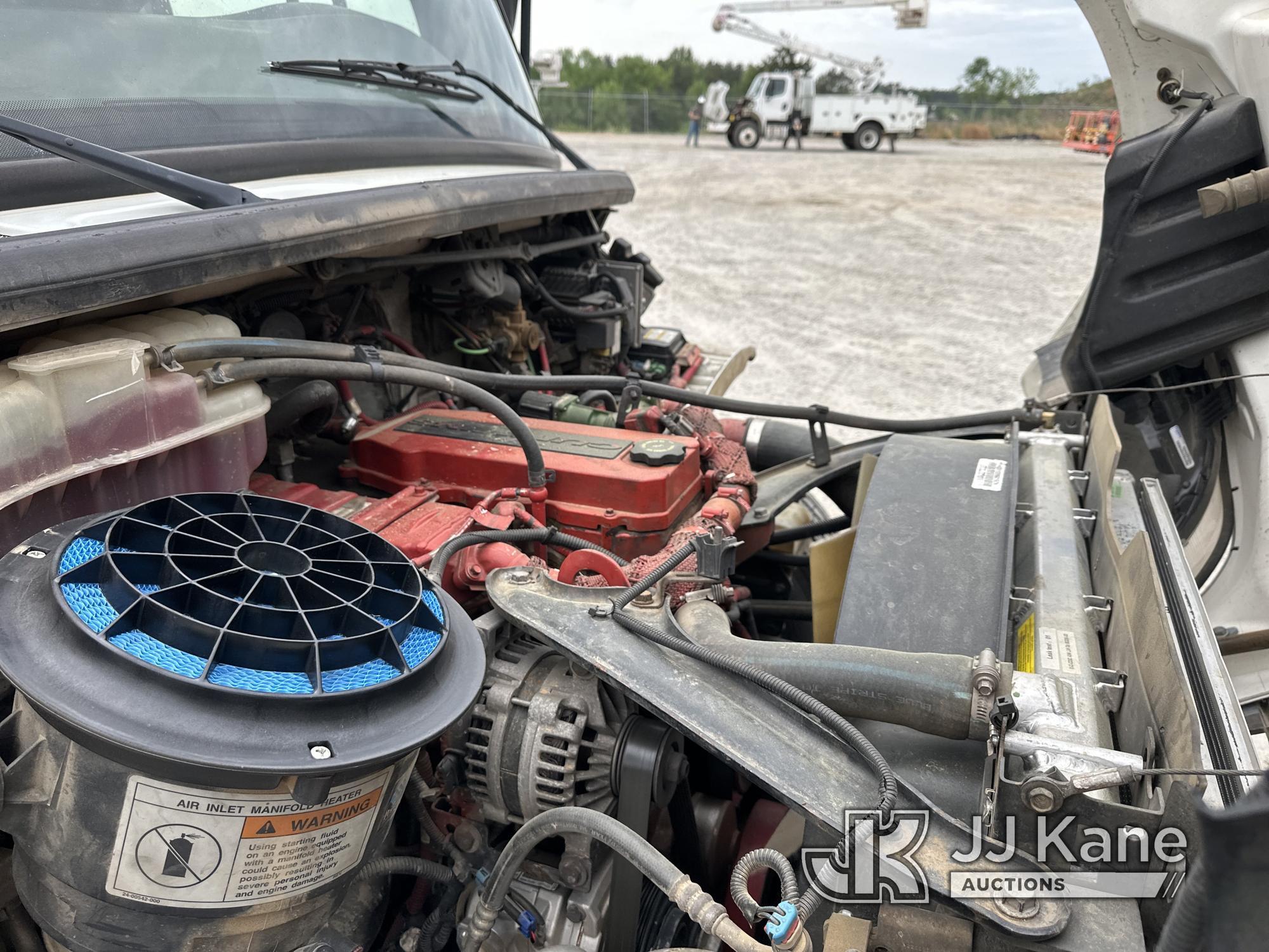 (Villa Rica, GA) 2014 Freightliner M2 106 Stake Truck Runs & Moves) (Jump To Start, Check Engine Lig