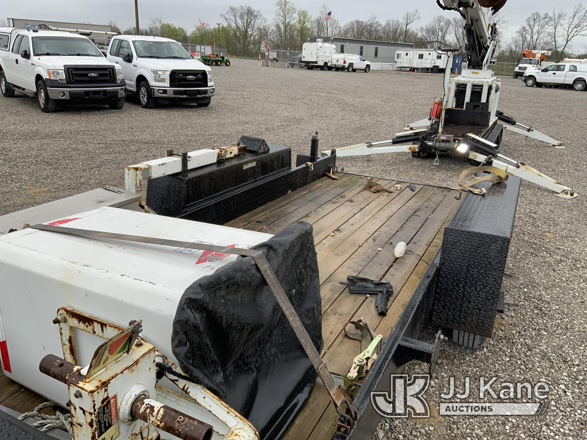 (Verona, KY) SDP 5500, Backyard Digger Derrick mounted on 2012 SDP EZ Hauler 5500 Tracked Backyard C