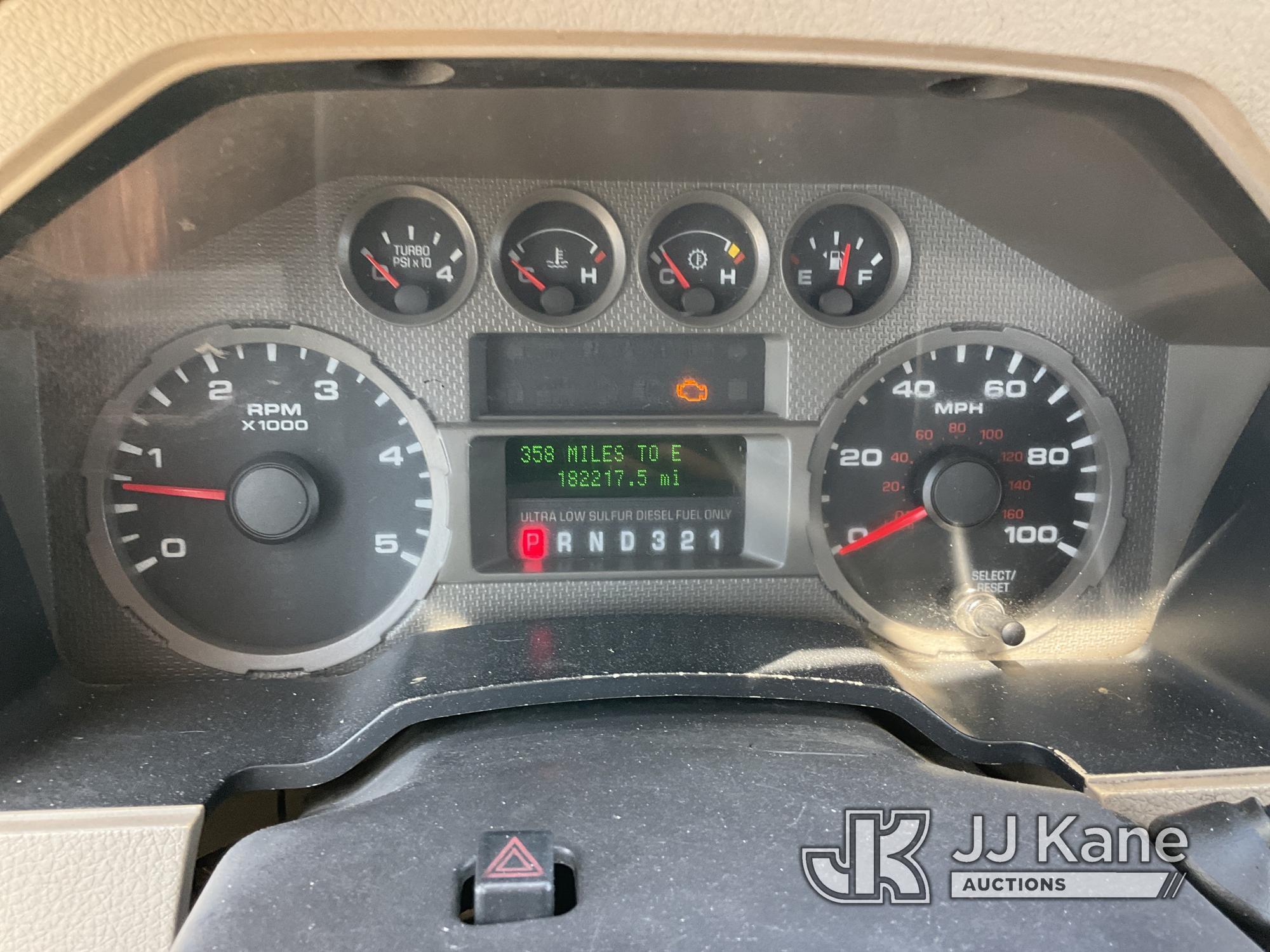 (Westlake, FL) 2008 Ford F350 Flatbed Truck Runs & Moves) (Jump to Start, Check Engine Light On, Bod