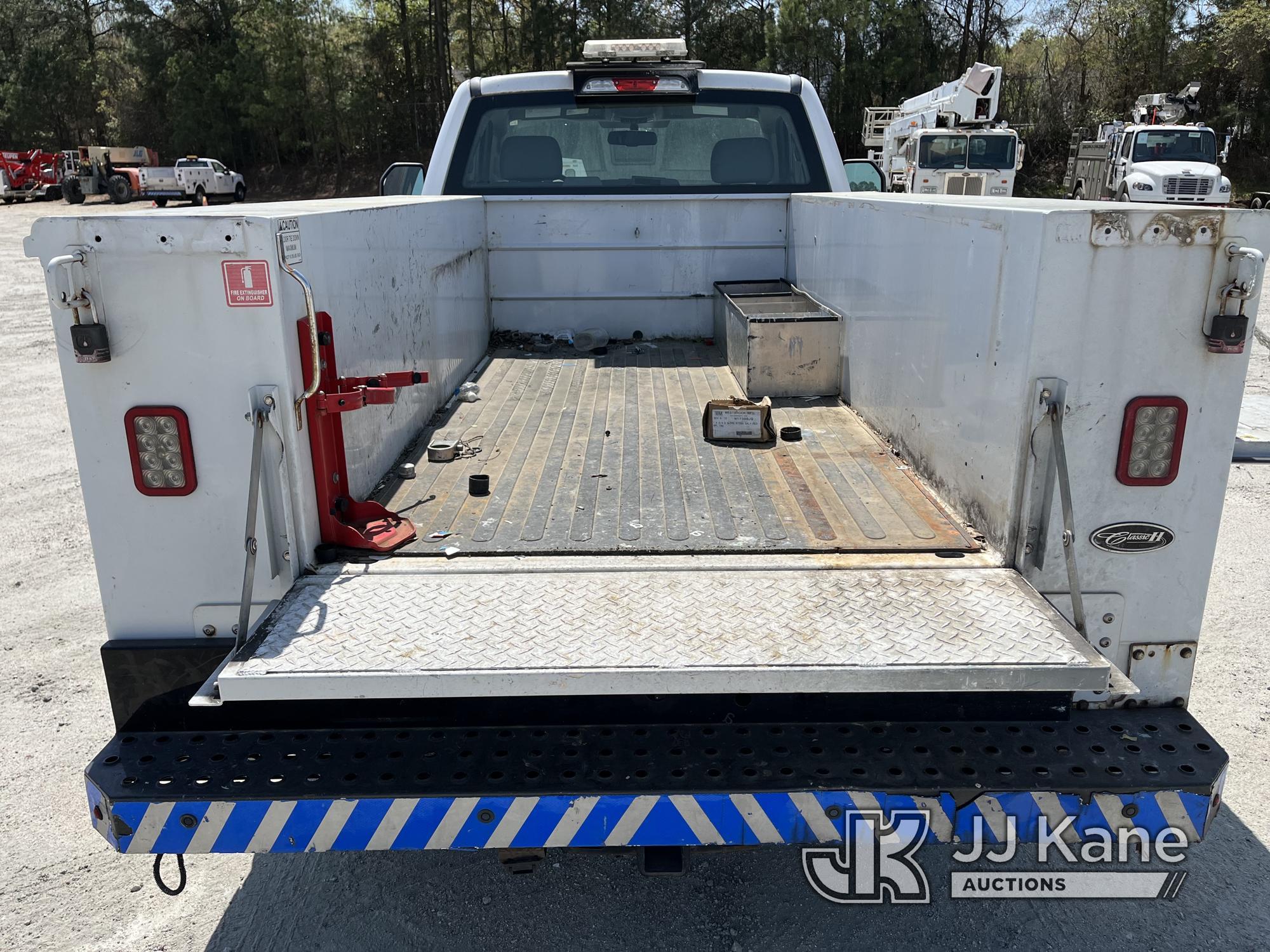 (Chester, VA) 2017 Ford F250 Service Truck, (Southern Company Unit) Runs & Moves) (Check Engine Ligh