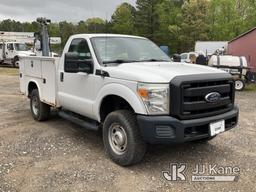 (Charlotte, NC) 2011 Ford F350 4x4 Mechanics Service Truck Runs & Moves)( Paint,Body & Rust Damage)(