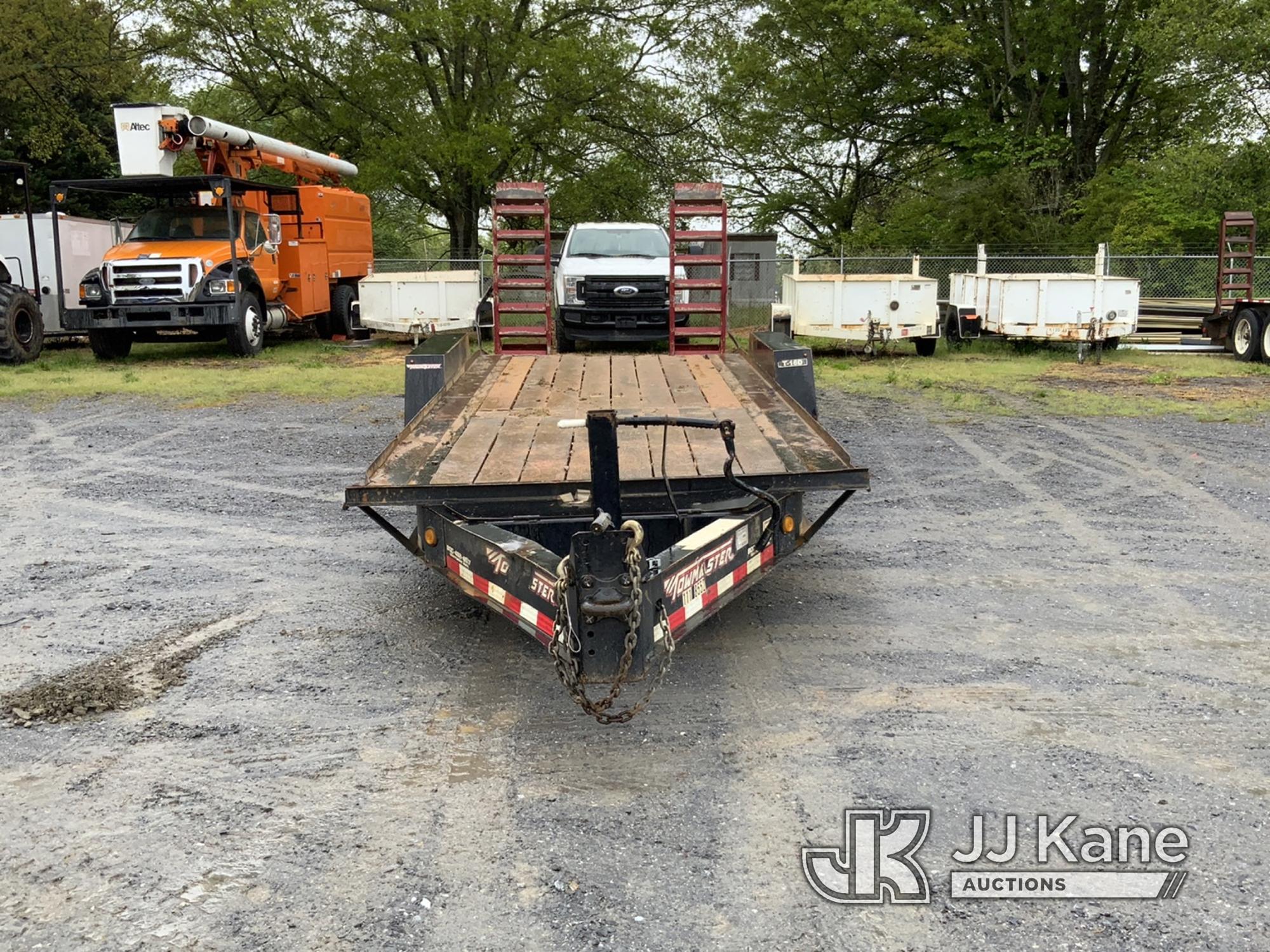 (Shelby, NC) 2019 Towmaster T16D T/A Tagalong Equipment Trailer Needs Axle