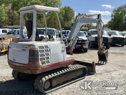 (Charlotte, NC) 2006 Takeuchi TB135 Mini Hydraulic Excavator Runs, Moves & Operates