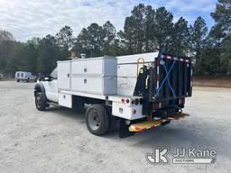 (Chester, VA) 2015 Ford F550 Service Truck Runs, Moves & Liftgate Operates