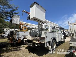 (Jacksonville, FL) Altec AA55-MH, Material Handling Bucket Truck rear mounted on 2016 Freightliner M