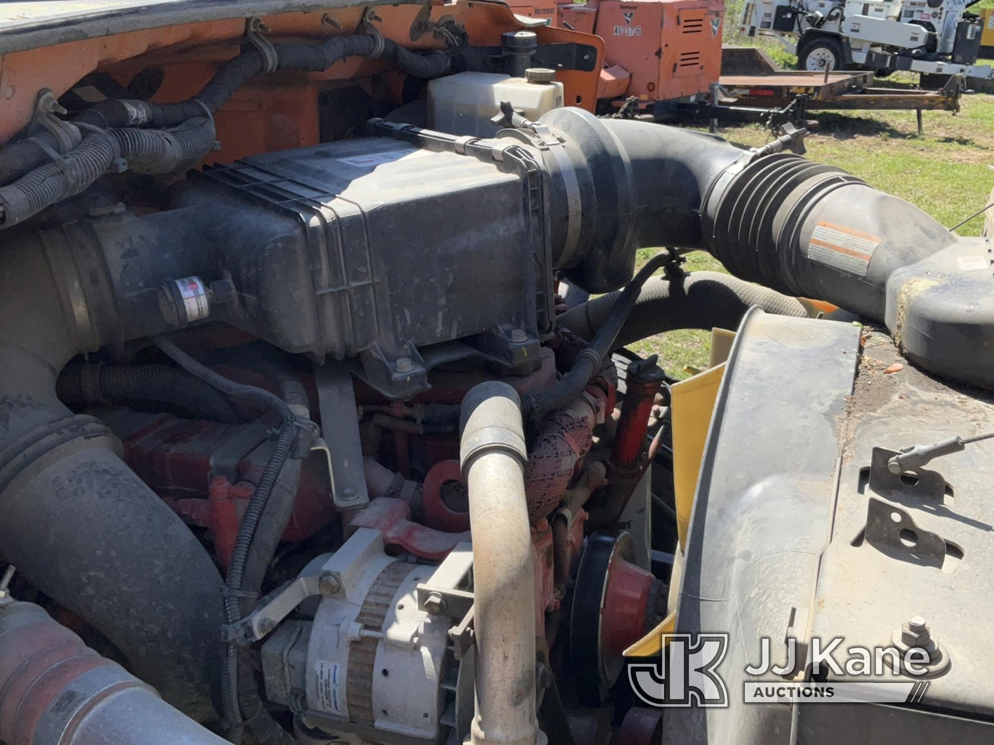 (Florence, SC) 2012 Ford F750 Chipper Dump Truck Runs, Moves) (Driveshaft Removed