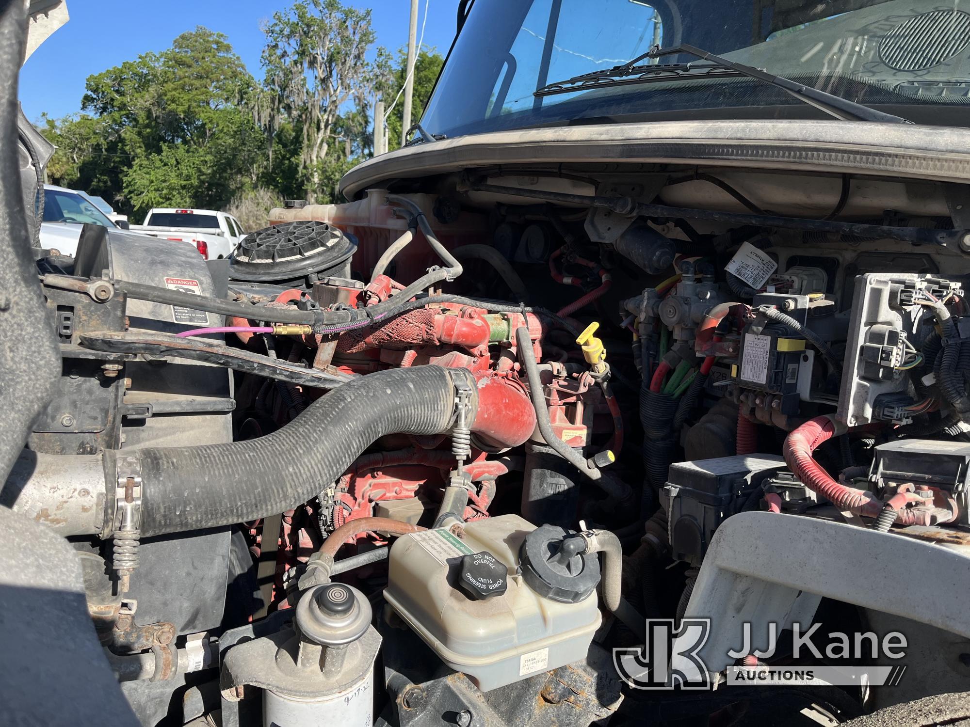 (Tampa, FL) Altec DC47-TR, Digger Derrick rear mounted on 2014 Freightliner M2 106 Utility Truck Run