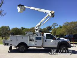 (Ocala, FL) Altec AT40G, Articulating & Telescopic Bucket Truck mounted behind cab on 2016 Ford F550