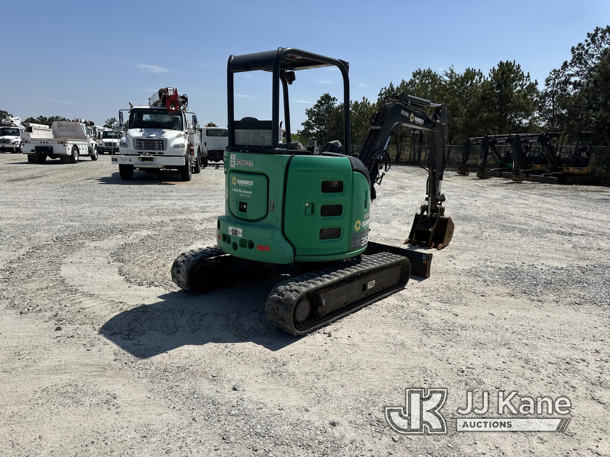 (Villa Rica, GA) 2016 John Deere 35G Mini Hydraulic Excavator Runs, Moves, & Operates