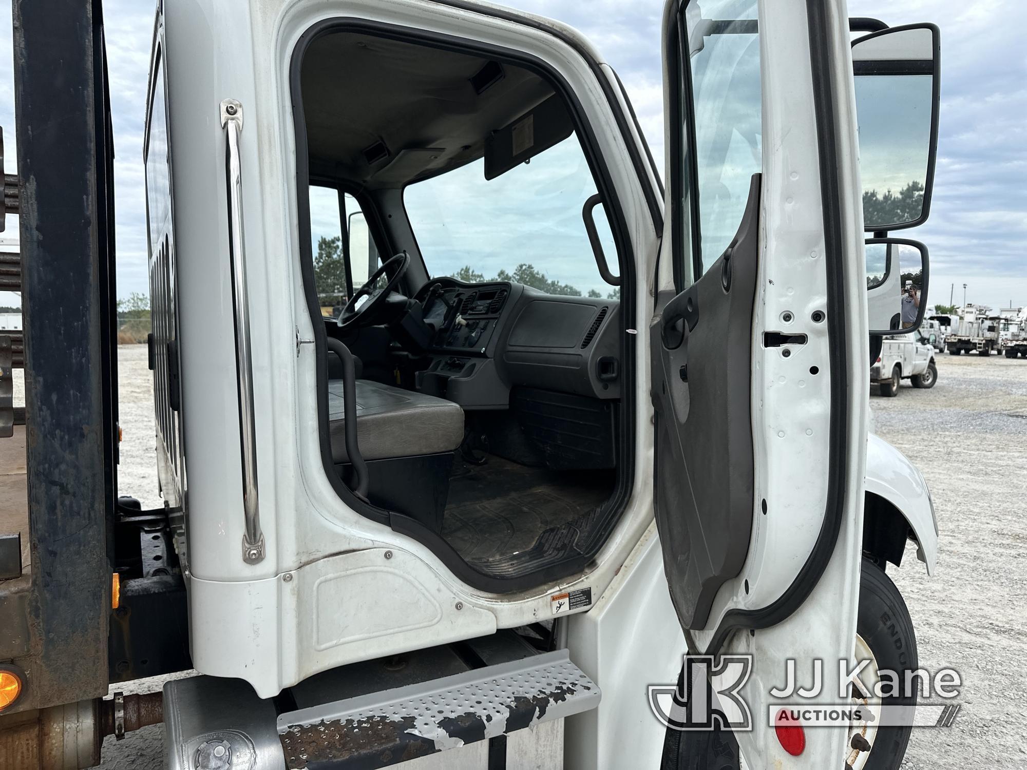 (Villa Rica, GA) 2014 Freightliner M2 106 Stake Truck Runs & Moves) (Jump To Start, Check Engine Lig