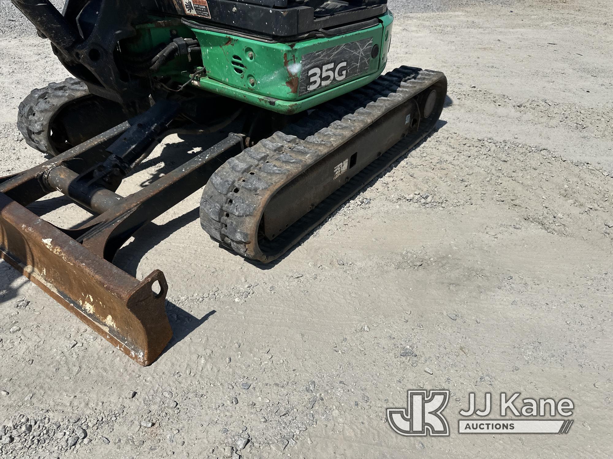 (Villa Rica, GA) 2016 John Deere 35G Mini Hydraulic Excavator Runs, Moves, & Operates