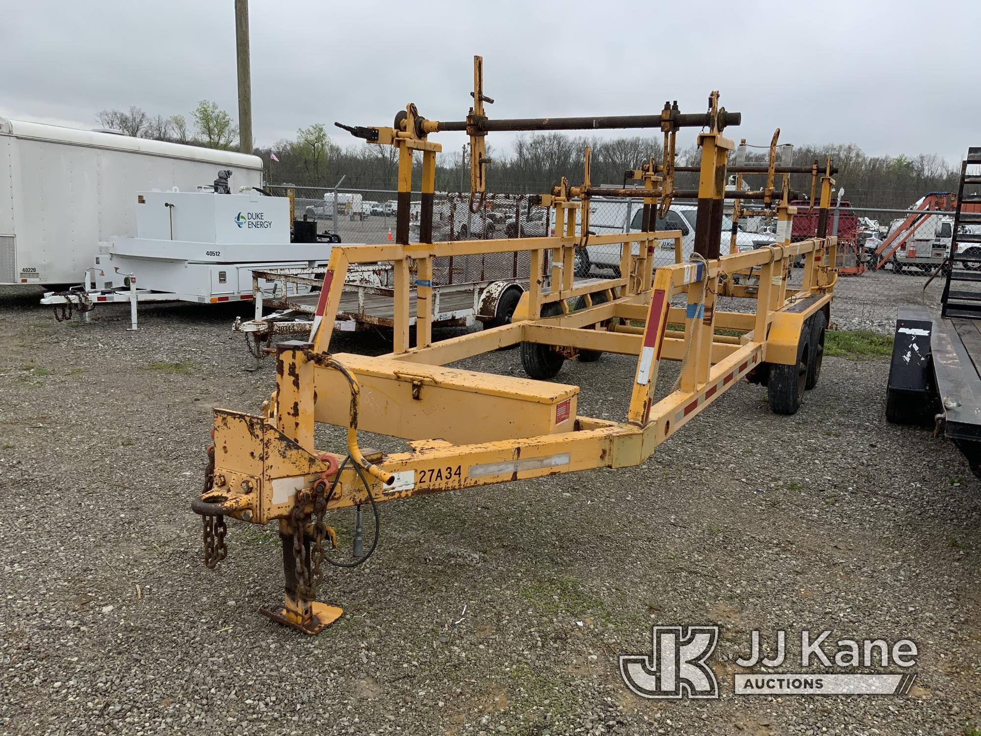 (Verona, KY) 2004 Pike 3-Position T/A Reel Trailer