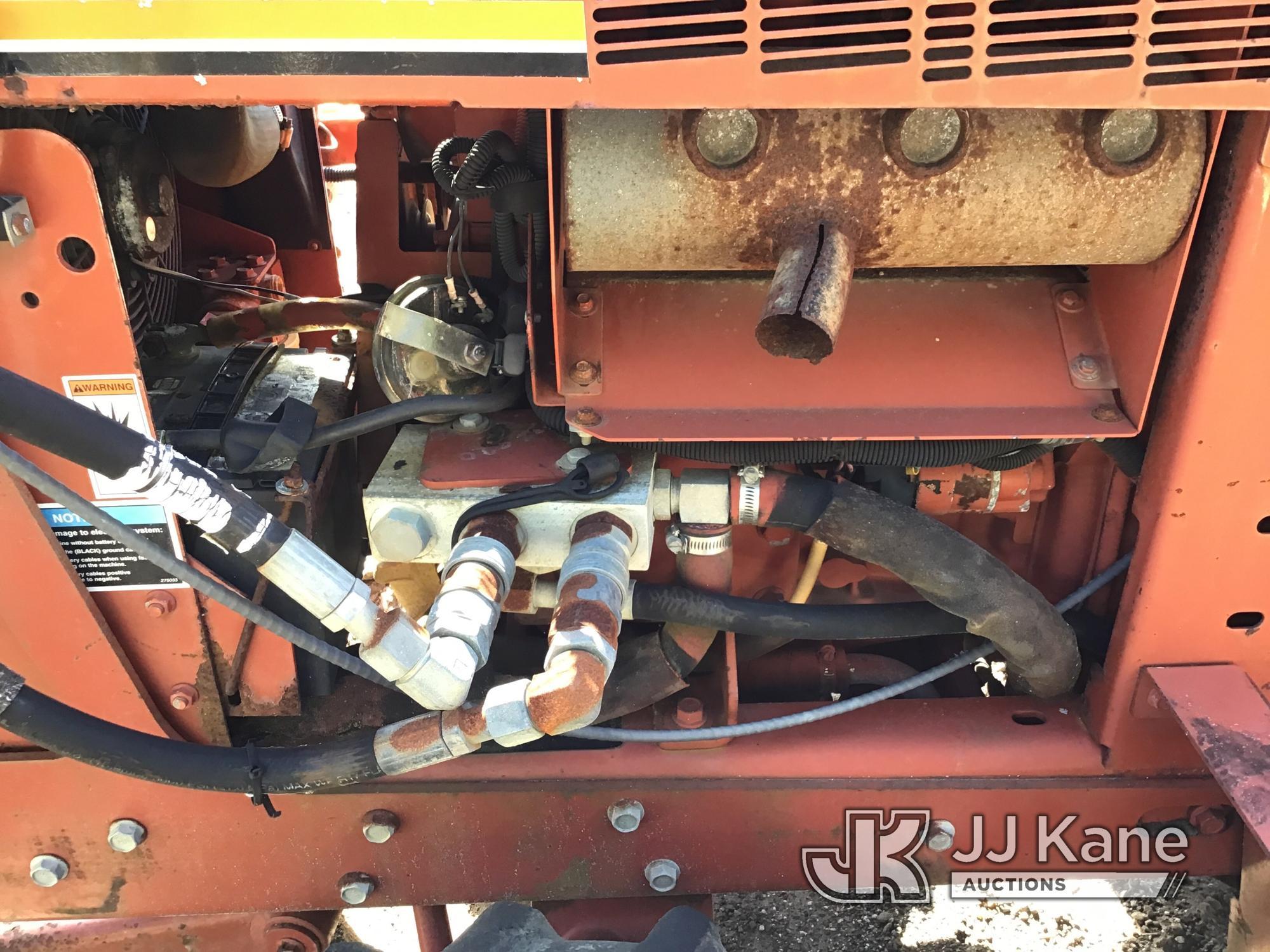 (Ocala, FL) 2003 Ditch Witch 3700 Articulating Rubber Tired Trencher, Municipal Owned Not Running, C