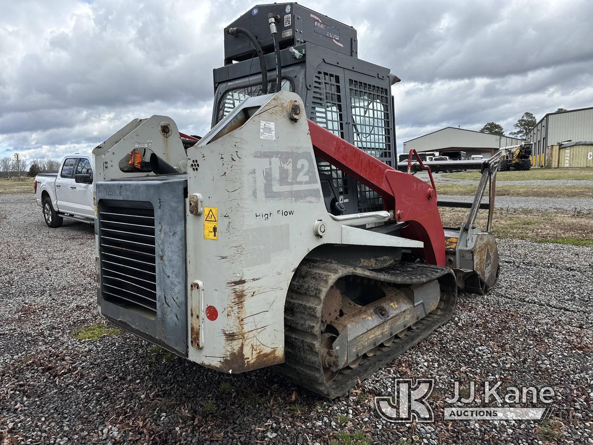 (Wakefield, VA) 2014 Takeuchi TL12HC High Flow Crawler Skid Steer Loader Runs and Moves