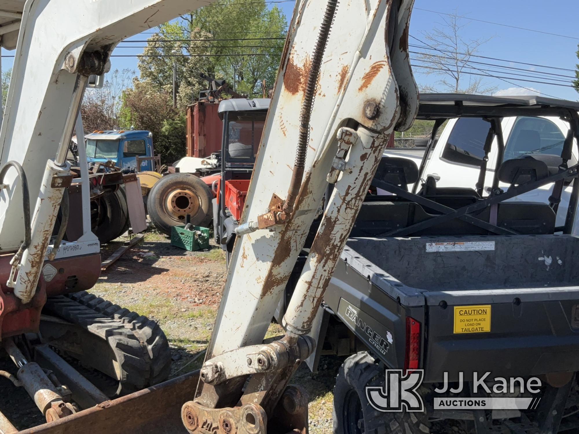 (Charlotte, NC) 2006 Takeuchi TB135 Mini Hydraulic Excavator Runs, Moves & Operates