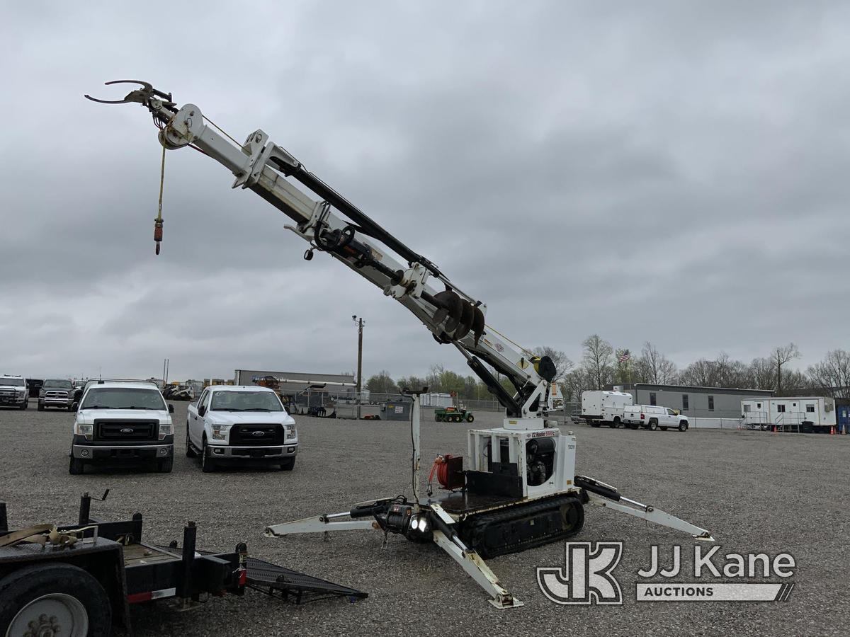 (Verona, KY) SDP 5500, Backyard Digger Derrick mounted on 2012 SDP EZ Hauler 5500 Tracked Backyard C