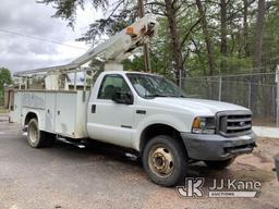 (Graysville, AL) Altec TEL29NE, Telescopic Non-Insulated Bucket Truck mounted behind cab on 2000 For