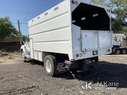 (Tampa, FL) 2012 Ford F750 Chipper Dump Truck Runs & Moves) ( PTO Will Not Engage, Condition Unknown