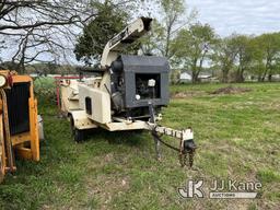 (Wakefield, VA) 2011 Terex Woodsman 730 Chipper (15in Drum), trailer mtd No Title) (Not Running, Cra