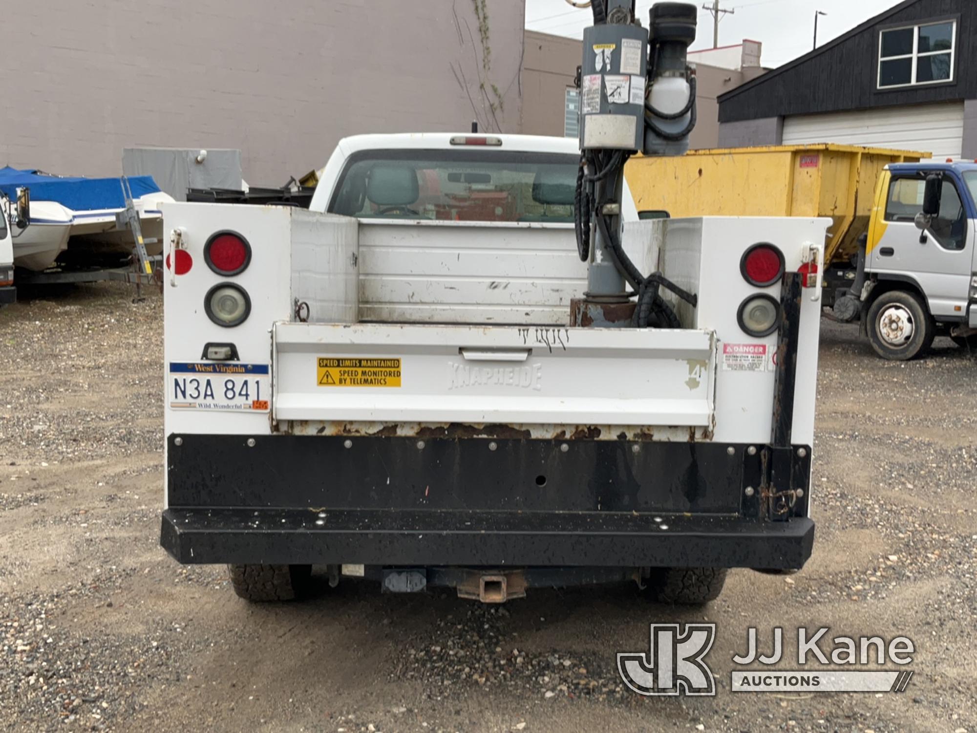 (Charlotte, NC) 2011 Ford F350 4x4 Mechanics Service Truck Runs & Moves)( Paint,Body & Rust Damage)(