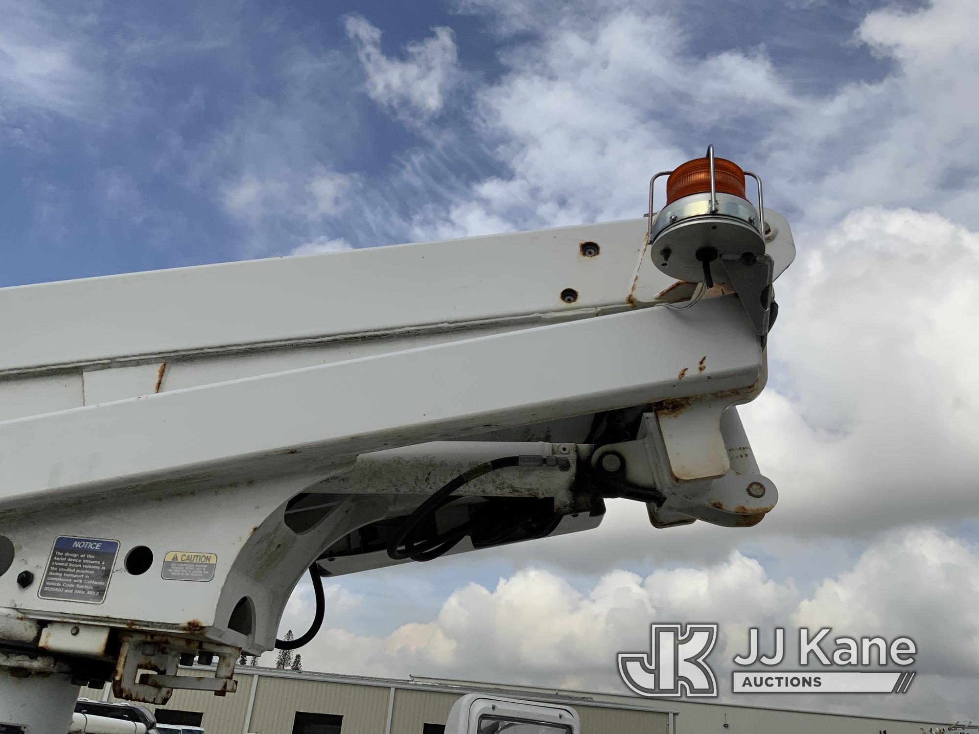 (Westlake, FL) Altec AT200-A, Telescopic Non-Insulated Bucket Truck mounted behind cab on 2012 Ford