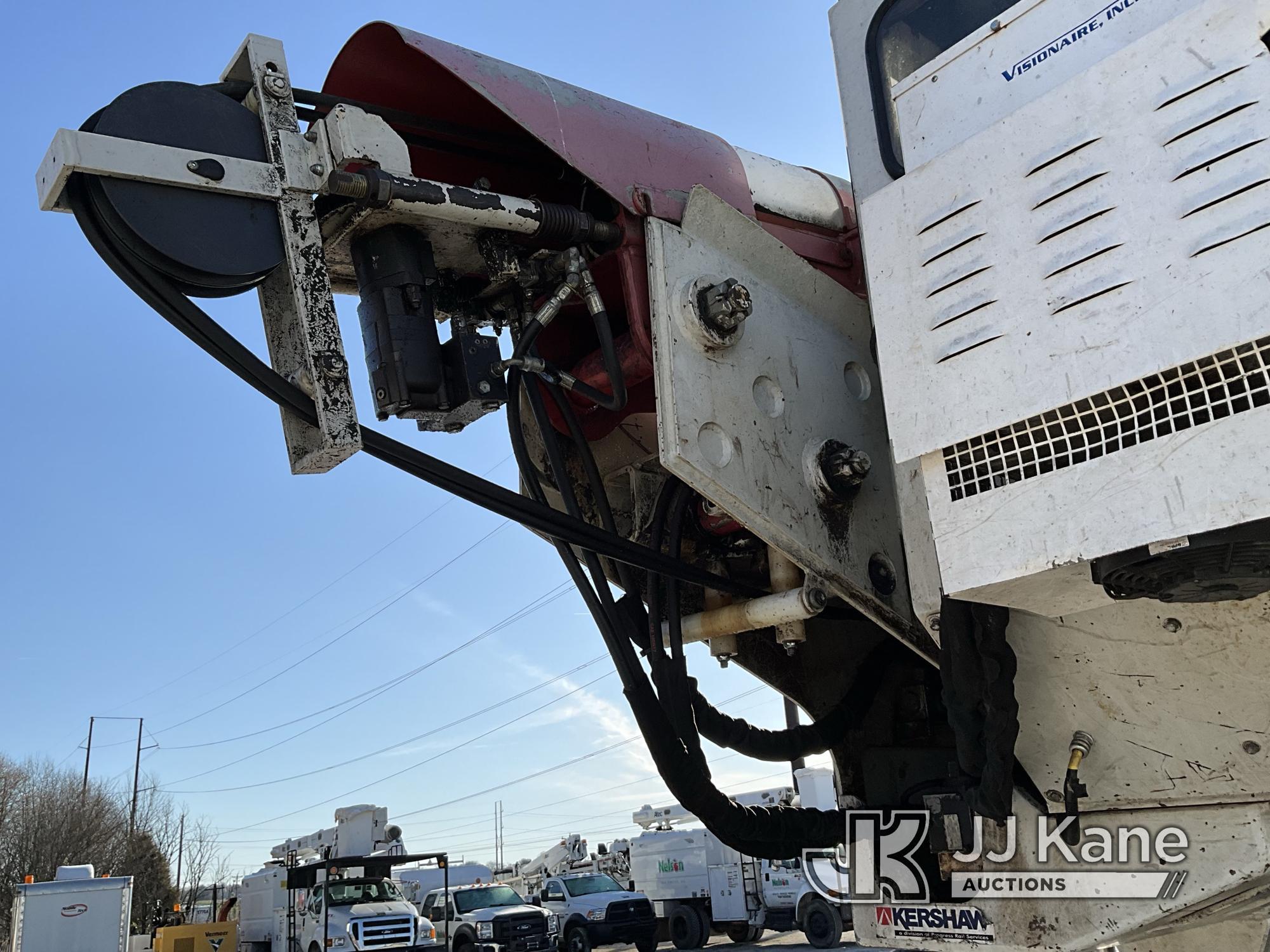 (Elizabethtown, KY) 2015 Kershaw Skytrim 75G2 Articulating Rubber Tired Tree Saw Runs, Moves & Opera