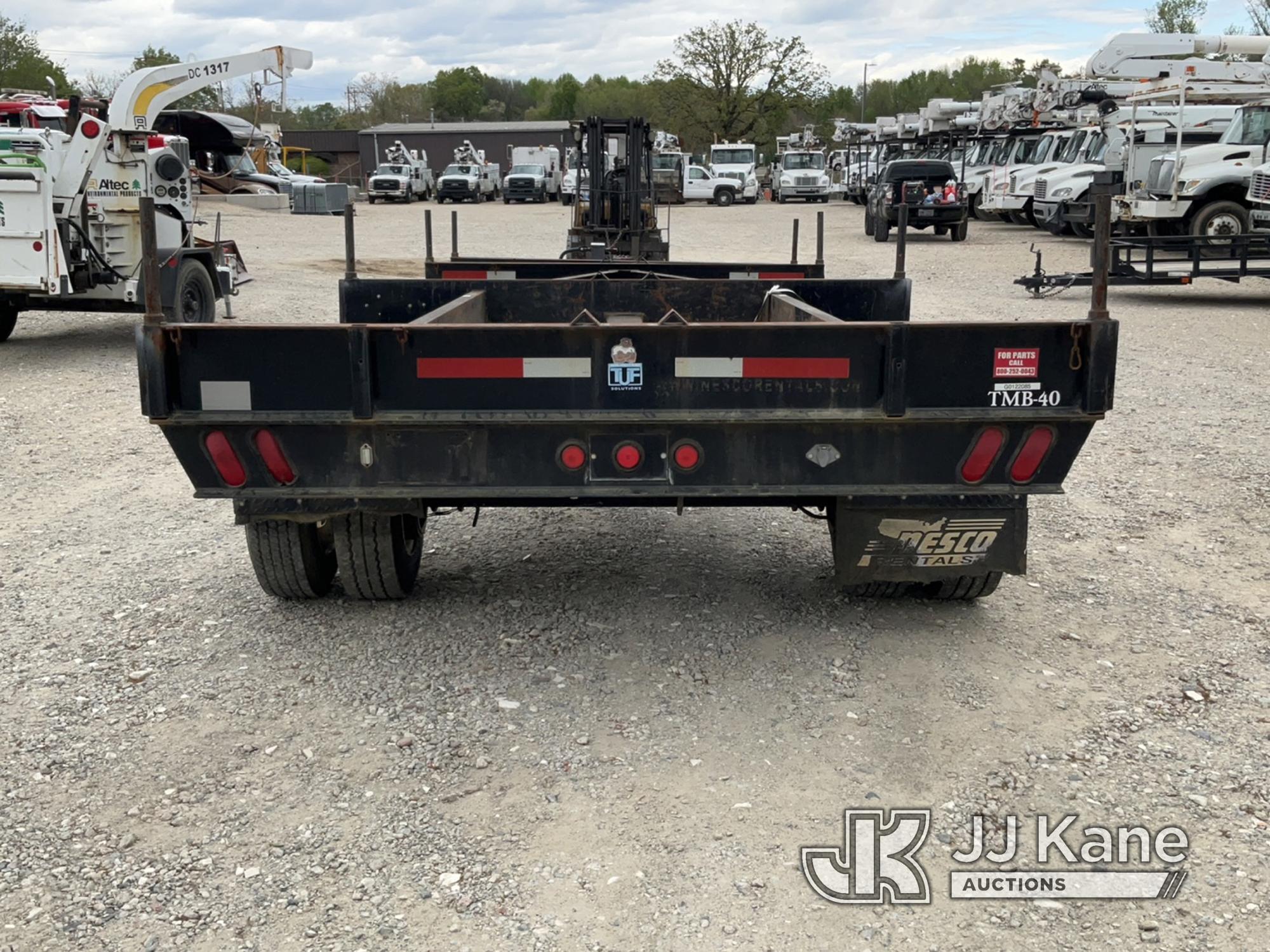 (Charlotte, NC) 2016 HTMI TMB-40 S/A Extendable Pole Trailer