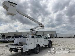 (Westlake, FL) Altec AT40G, Articulating & Telescopic Bucket Truck mounted behind cab on 2017 Ford F