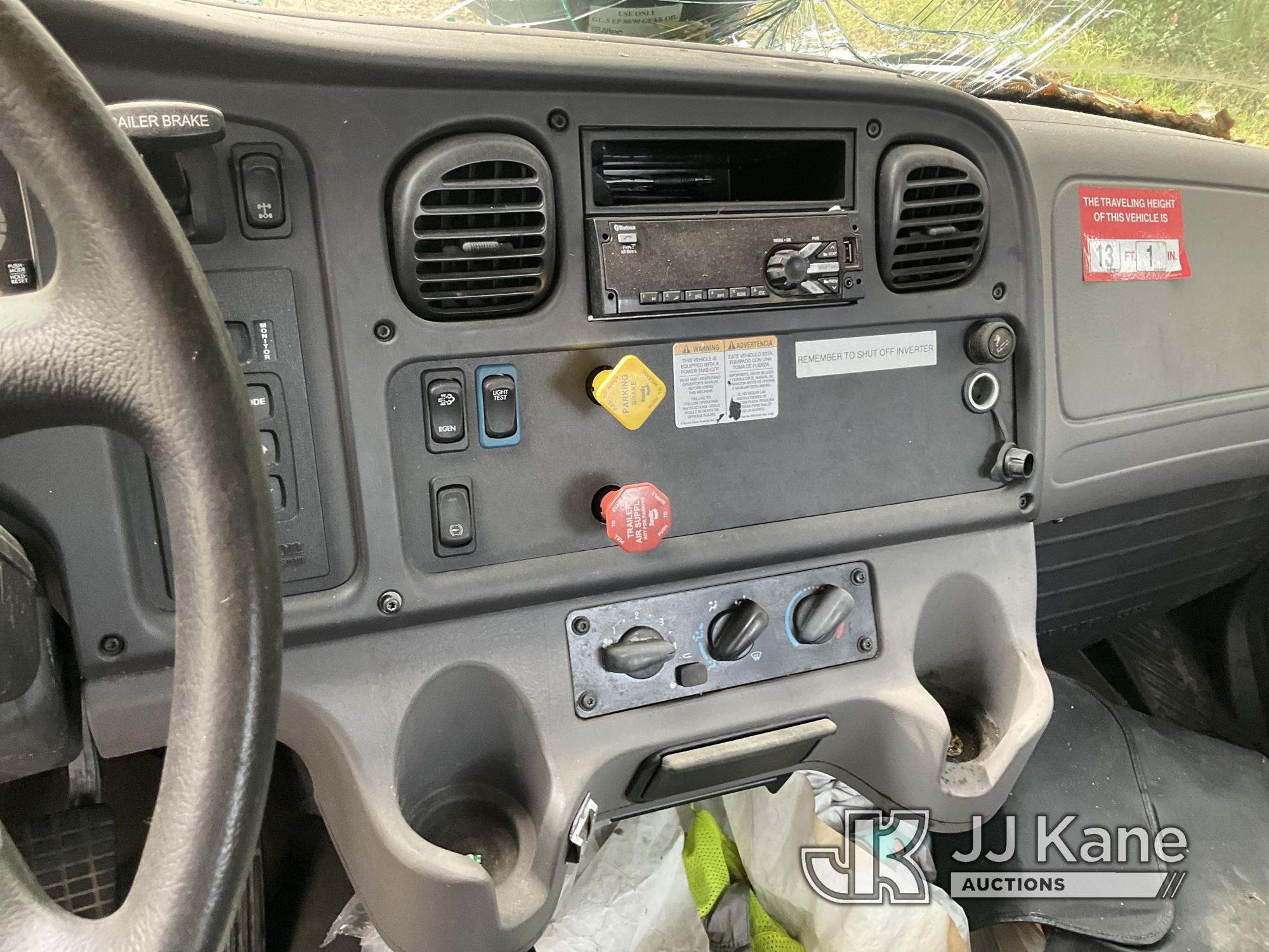 (Seffner, FL) Altec DM45B TR, Digger Derrick rear mounted on 2018 Freightliner M2 106 Utility Truck