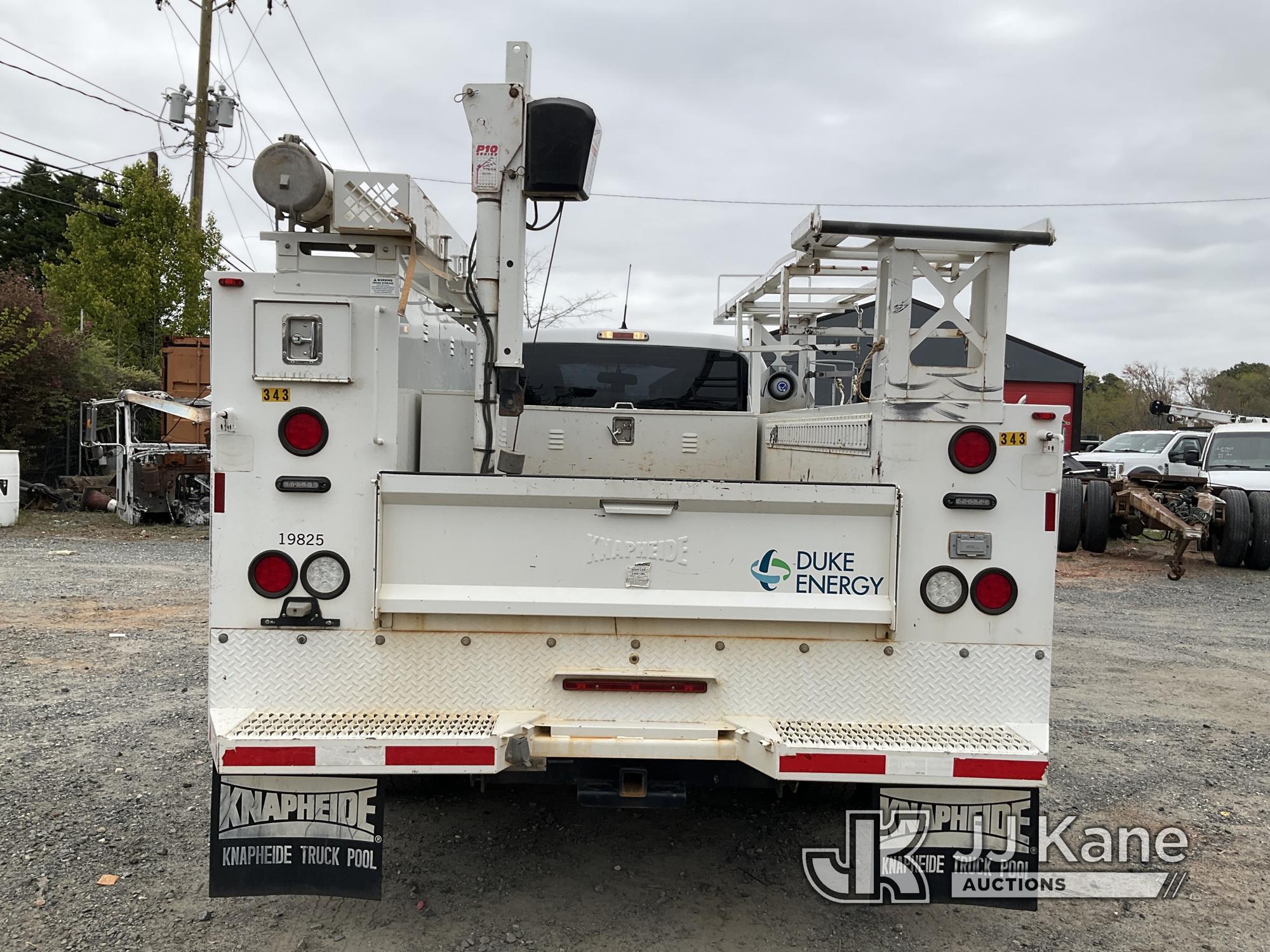 (Charlotte, NC) 2015 Ford F450 4x4 Service Truck Duke Unit) (Runs & Moves