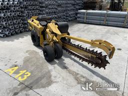 (Riviera Beach, FL) 2012 Vermeer RT200 Walk-Behind Rubber Tired Trencher Runs, Moves & Operates