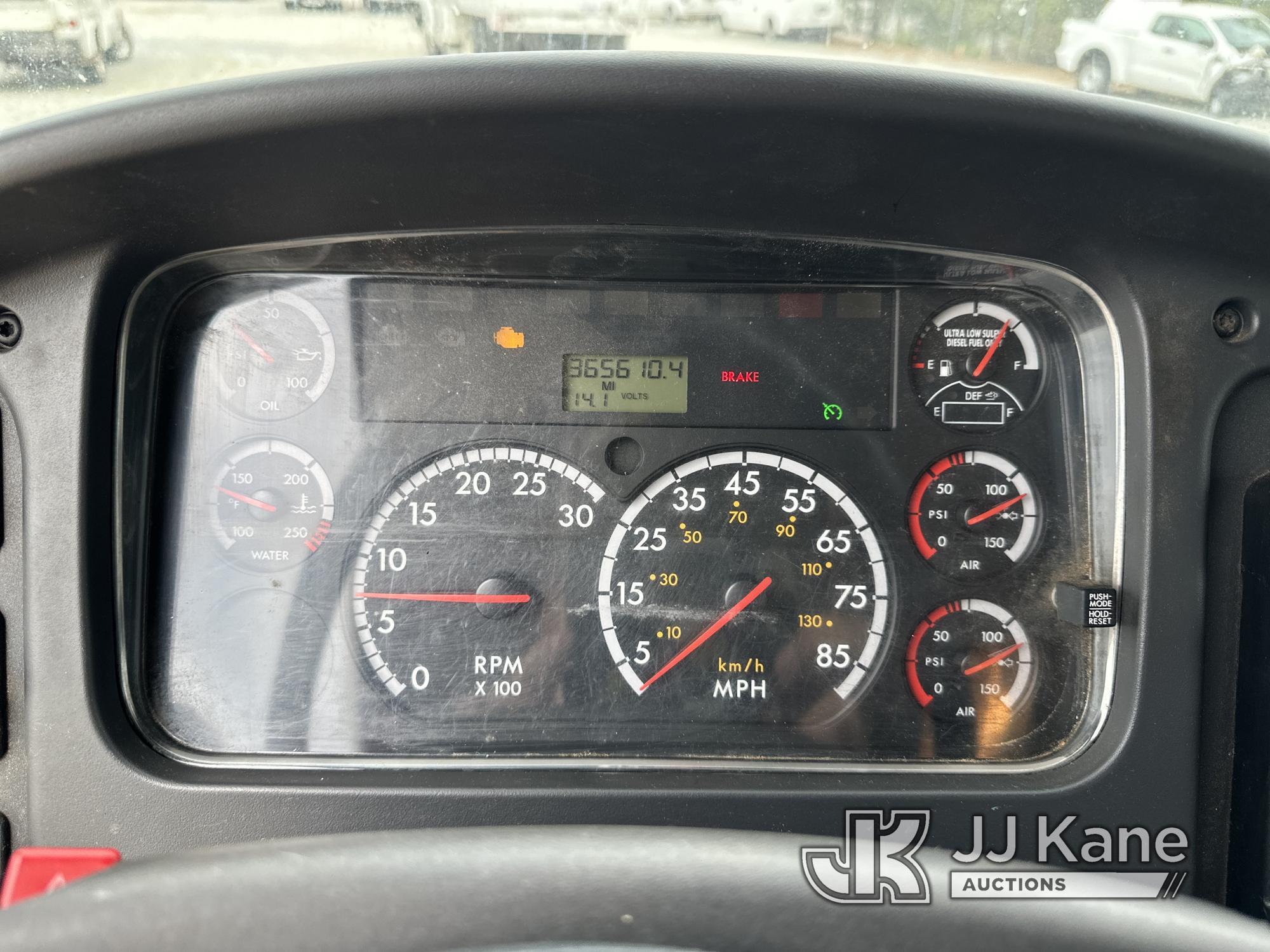 (Villa Rica, GA) 2014 Freightliner M2 106 Stake Truck Runs & Moves) (Jump To Start, Check Engine Lig