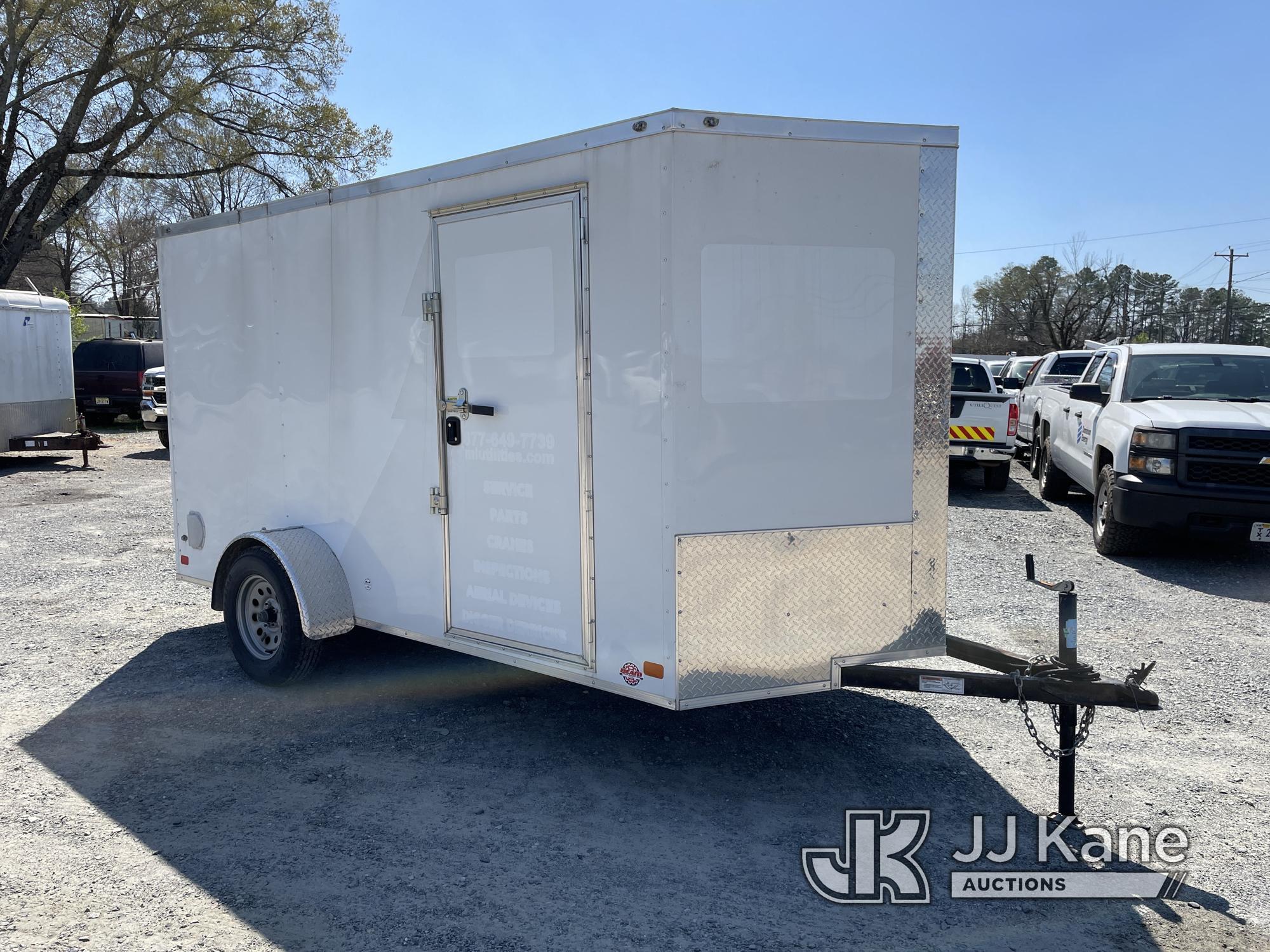 (Charlotte, NC) 2022 Nationcraft 6x12SA 12 Ft Enclosed Trailer