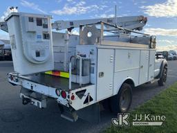 (Dixon, CA) Altec AT200A, Telescopic Bucket Truck mounted behind cab on 2012 Ford F450 Service Truck