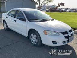 (Dixon, CA) 2004 Dodge Stratus SE 4-Door Sedan Runs & Moves, Low Oil Pressure