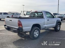 (Dixon, CA) 2012 Toyota Tacoma Pickup Truck Runs & Moves, Missing Rear Wheel Well Moldings, Missing