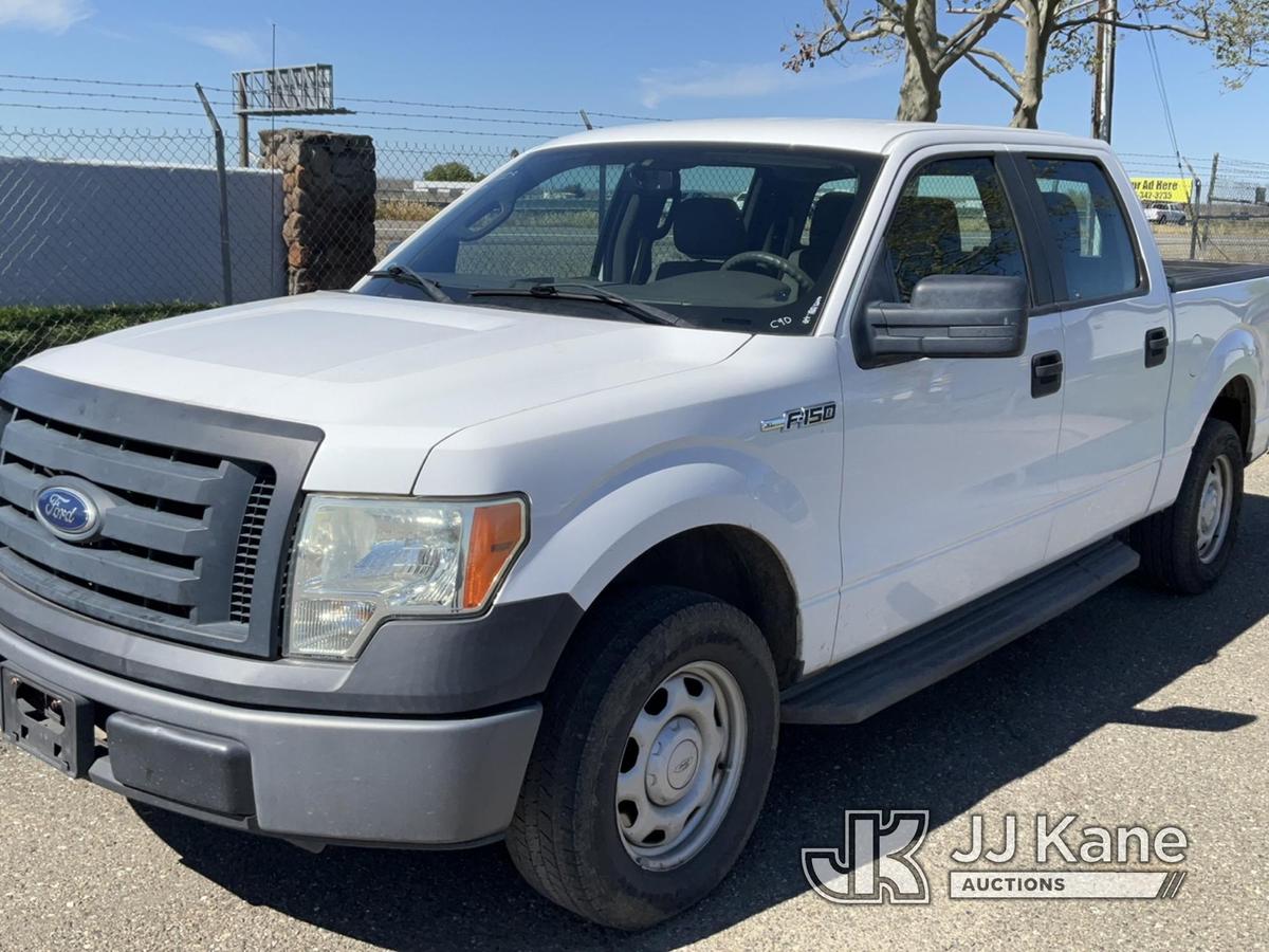 (Dixon, CA) 2010 Ford F150 Crew-Cab Pickup Truck Runs & Moves,