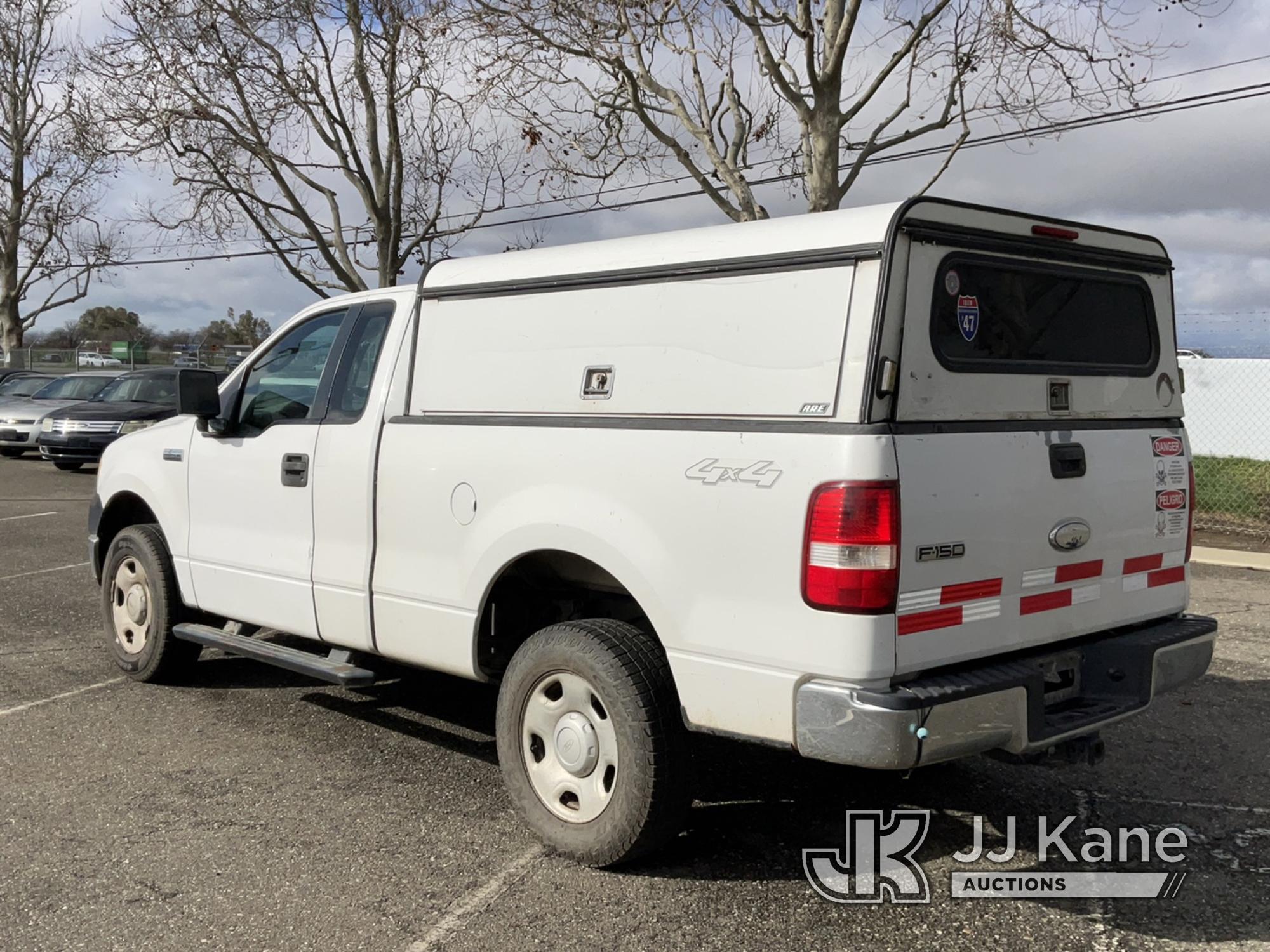 (Dixon, CA) 2005 Ford F150 4x4 Pickup Truck Runs & Moves, Shakes During Acceleration