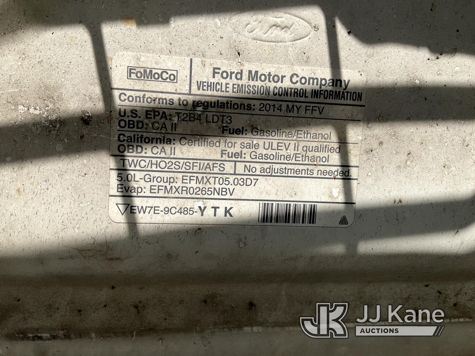 (Dixon, CA) 2014 Ford F150 4x4 Extended-Cab Pickup Truck Runs & Moves, Low Speed Grinding Noise, Tra