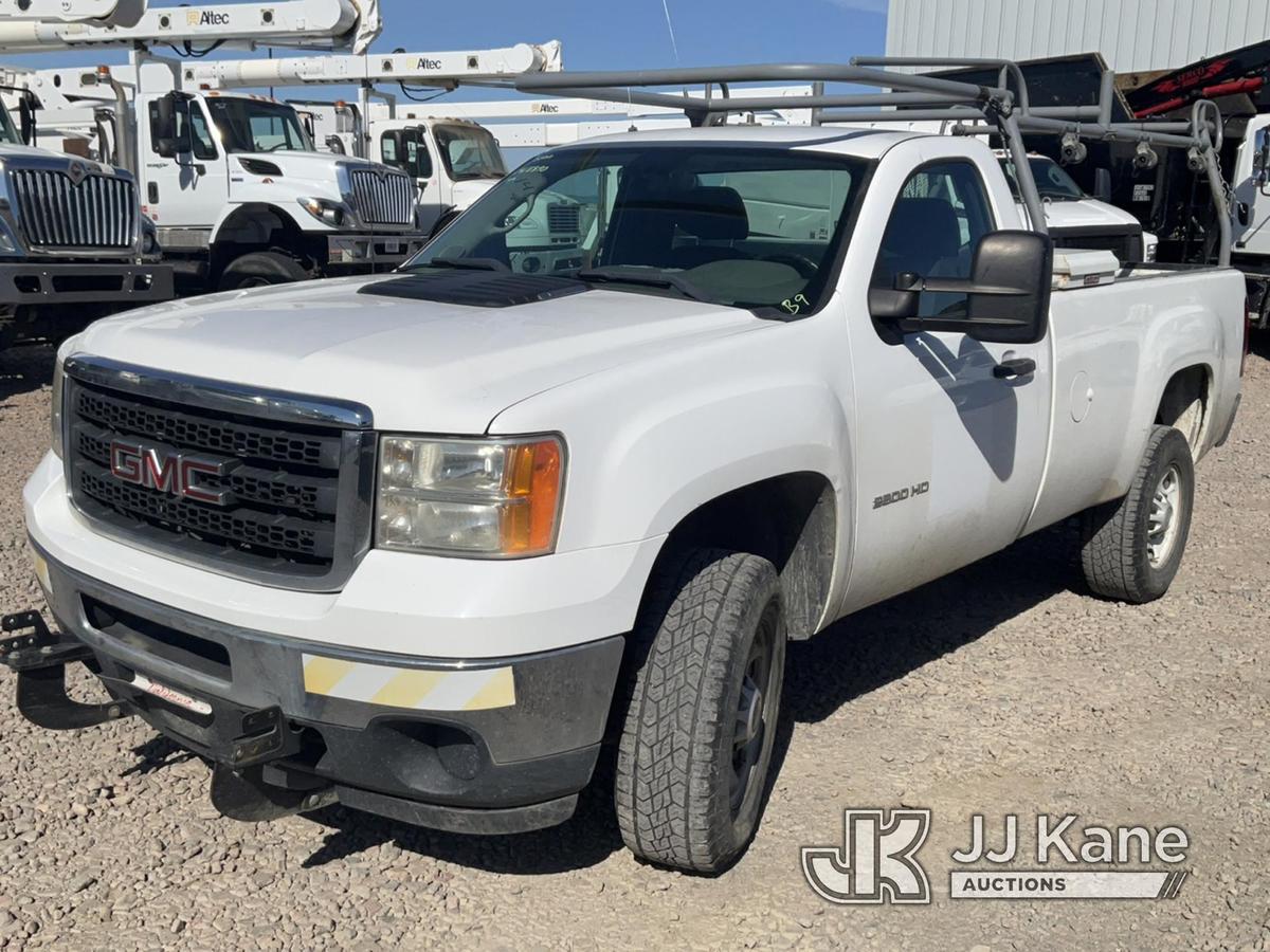 (Dixon, CA) 2012 GMC Sierra 2500HD 4x4 Pickup Truck Runs & Moves) (Stereo Missing, Nail In Tire Writ