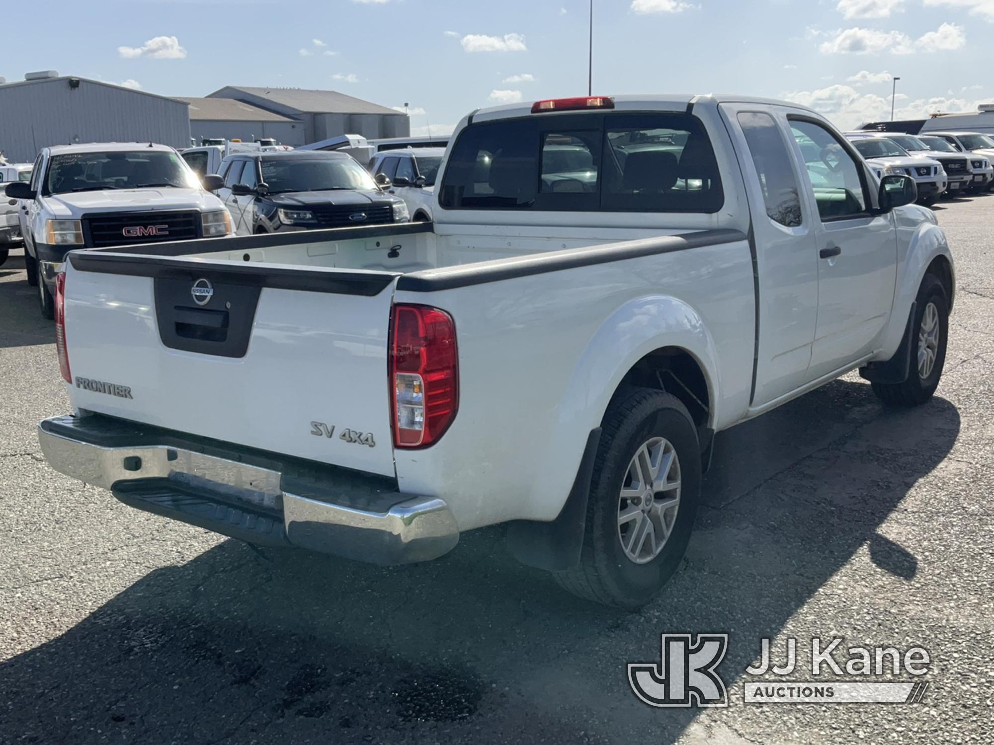 (Dixon, CA) 2016 Nissan Frontier 4x4 Extended-Cab Pickup Truck Runs, Will Not Stay Running, Bad Char