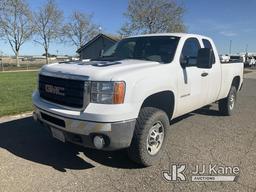 (Dixon, CA) 2013 GMC Sierra 2500HD 4x4 Extended-Cab Pickup Truck Runs & Moves