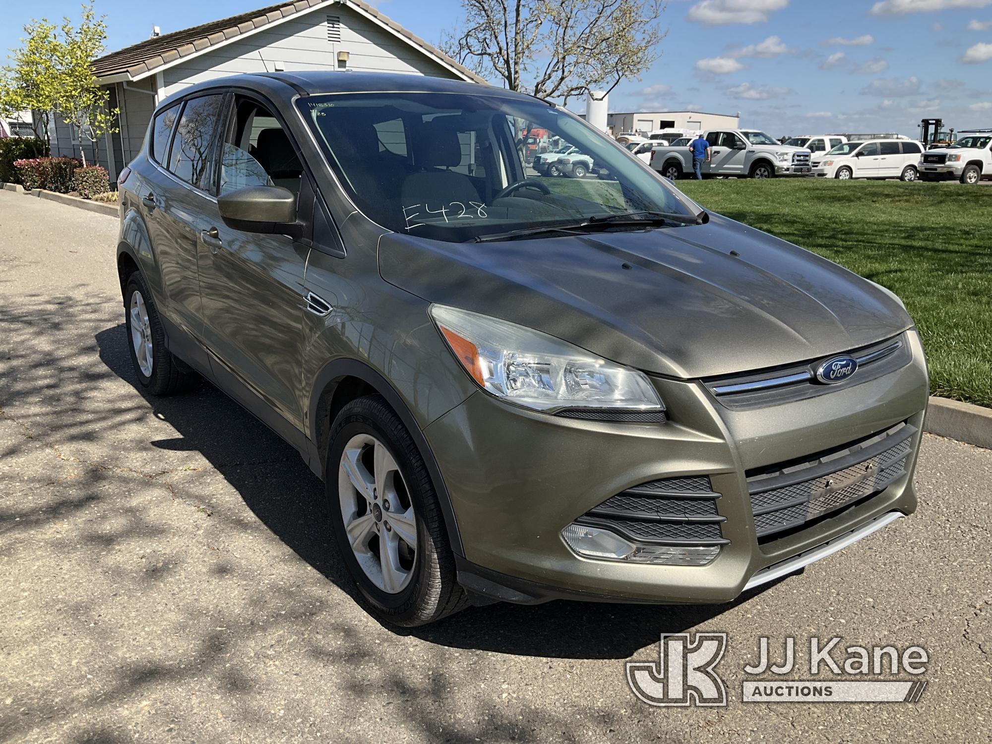 (Dixon, CA) 2013 Ford Escape 4x4 4-Door Sport Utility Vehicle Runs & Moves