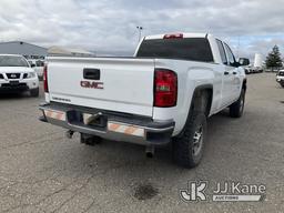 (Dixon, CA) 2015 GMC Sierra 2500HD 4x4 Extended-Cab Pickup Truck Runs & Moves