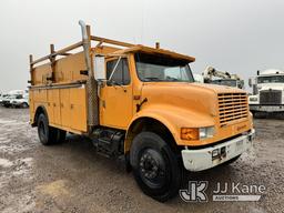 (Dixon, CA) 1991 International 4900 Utility Truck Runs & Moves, Welder Does Not Turn ON