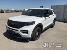 2020 Ford Explorer AWD Police Interceptor 4-Door Sport Utility Vehicle Runs Does Move. Transmission 