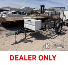 (Dixon, CA) Utility Trailer Road Worthy, Trailer Does Not Have VIN, Dealer Only, Bill of Sale Only